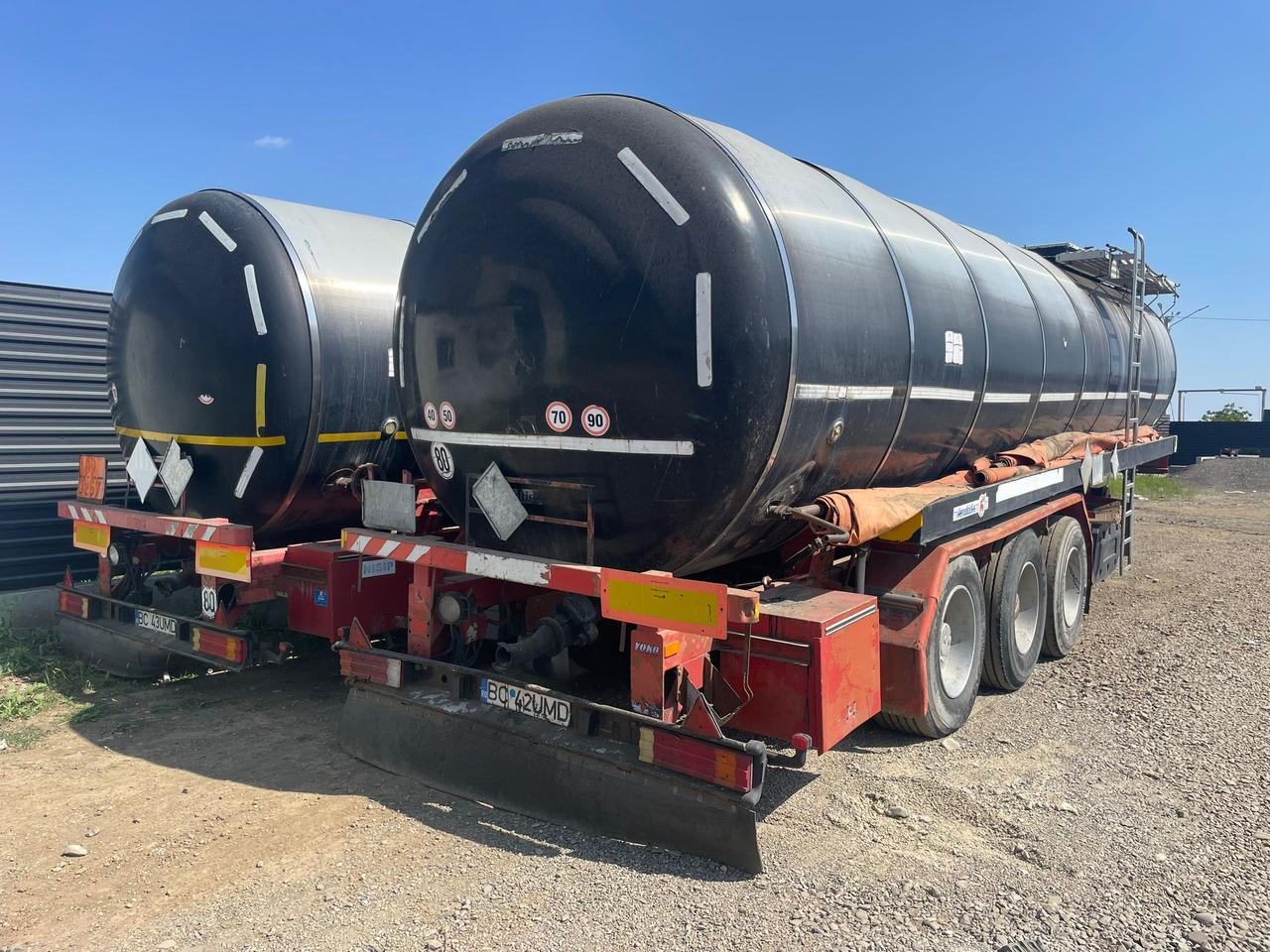 HENDRICK BITUMEN SEMI-TRAILER - Puspiekabe cisterna: foto 4 HENDRICK BITUMEN SEMI-TRAILER - Puspiekabe cisterna: foto 4