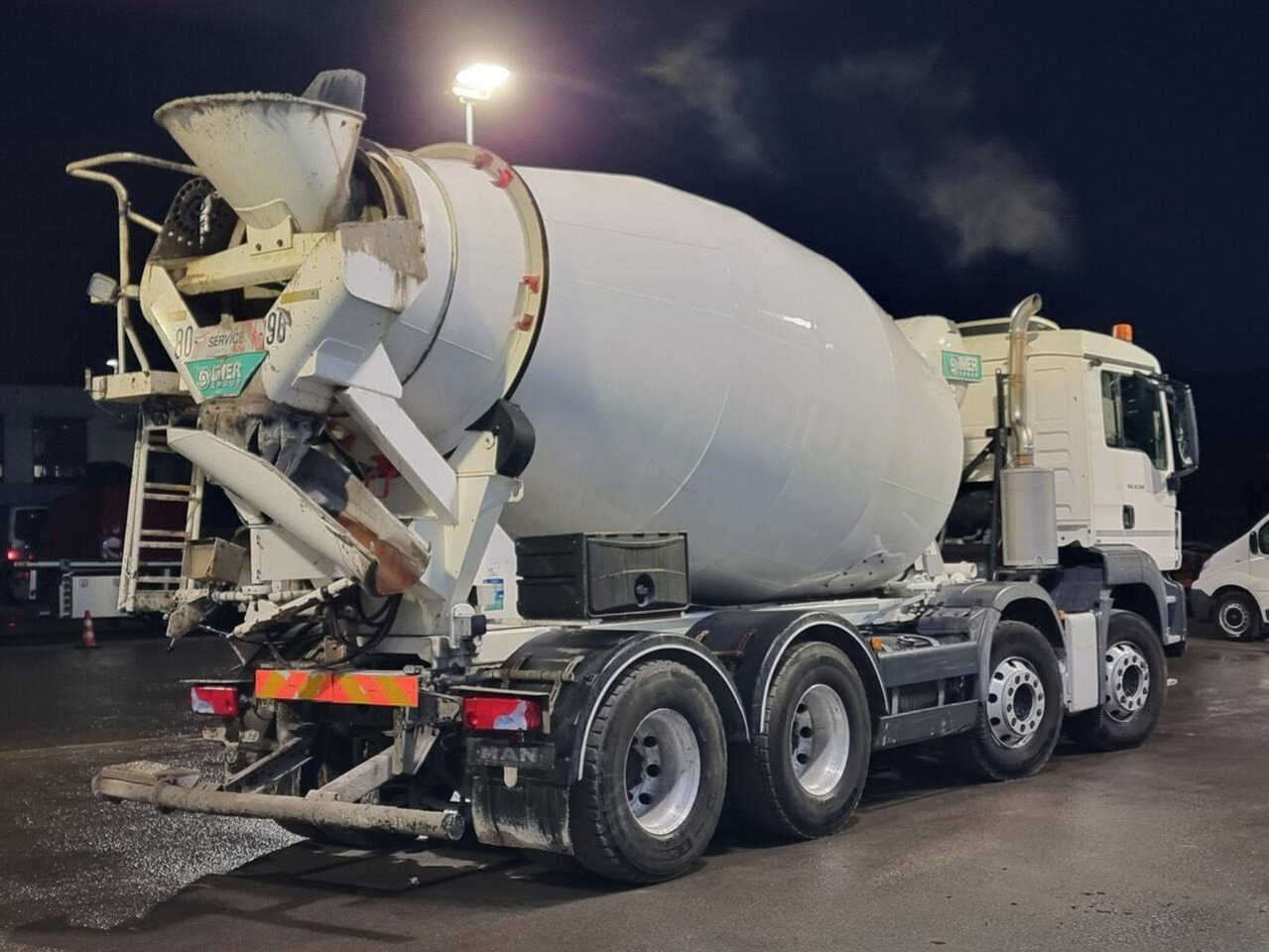 MAN TGS 32.360 8×4 Beton Mixer 9m3 - Betonvedējs: foto 3 MAN TGS 32.360 8×4 Beton Mixer 9m3 - Betonvedējs: foto 3