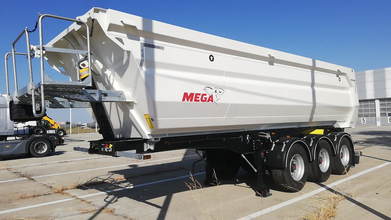 MEGA Tipper 28m3 NEW, SAF DISC, HYVA, HARDOX, TOP ! - Puspiekabe pašizgāzējs: foto 1 MEGA Tipper 28m3 NEW, SAF DISC, HYVA, HARDOX, TOP ! - Puspiekabe pašizgāzējs: foto 1