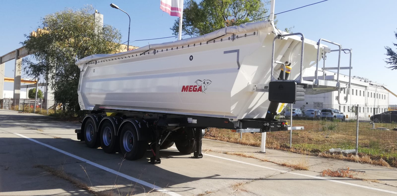 MEGA Tipper 28m3 NEW, SAF DISC, HYVA, HARDOX, TOP ! - Puspiekabe pašizgāzējs: foto 2 MEGA Tipper 28m3 NEW, SAF DISC, HYVA, HARDOX, TOP ! - Puspiekabe pašizgāzējs: foto 2