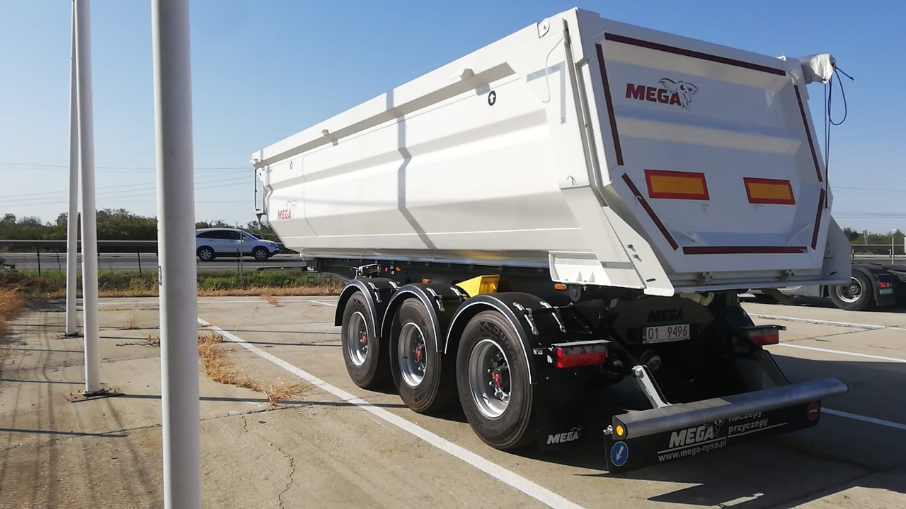 MEGA Tipper 28m3 NEW, SAF DISC, HYVA, HARDOX, TOP ! - Puspiekabe pašizgāzējs: foto 4 MEGA Tipper 28m3 NEW, SAF DISC, HYVA, HARDOX, TOP ! - Puspiekabe pašizgāzējs: foto 4