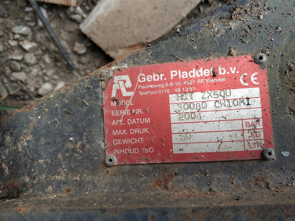 Pladdef HIT ZX5GU Quick coupler CW 10 - Ātrā sakabe: foto 3 Pladdef HIT ZX5GU Quick coupler CW 10 - Ātrā sakabe: foto 3