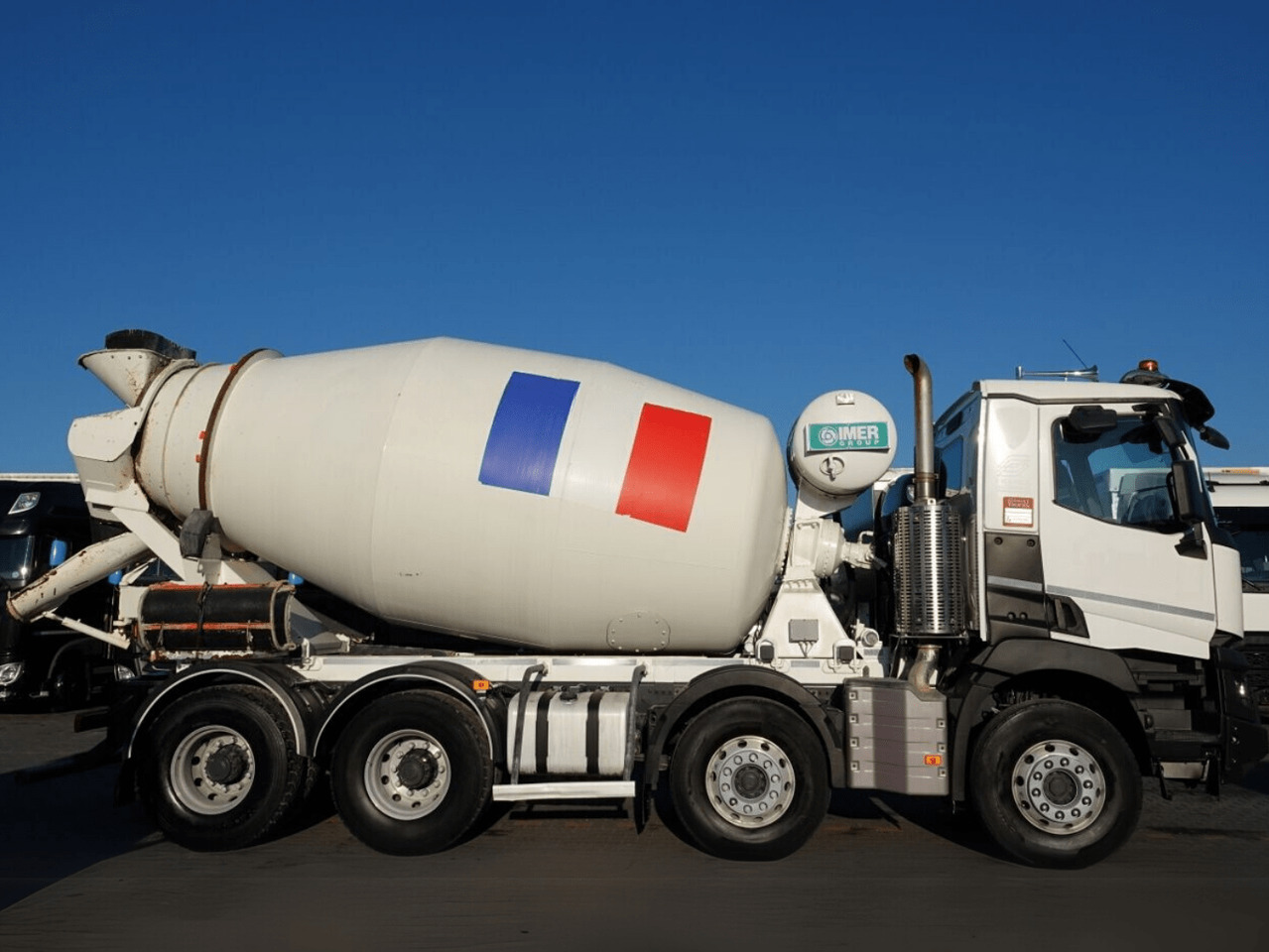 Renault C 430 8×4 Beton Mixer 9m3, TOP !!! - Betonvedējs: foto 5 Renault C 430 8×4 Beton Mixer 9m3, TOP !!! - Betonvedējs: foto 5