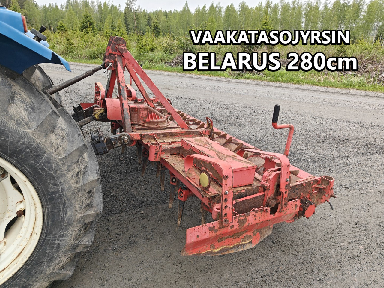 Belarus 280cm vaakatasojyrsin haineväpakkerilla, katso video! - Vertikālā augsnes frēze: foto 1 Belarus 280cm vaakatasojyrsin haineväpakkerilla, katso video! - Vertikālā augsnes frēze: foto 1