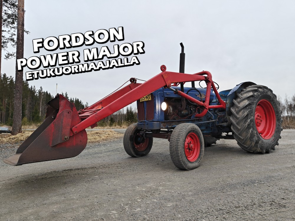 FORDSON Power Major - Traktors: foto 1 FORDSON Power Major - Traktors: foto 1