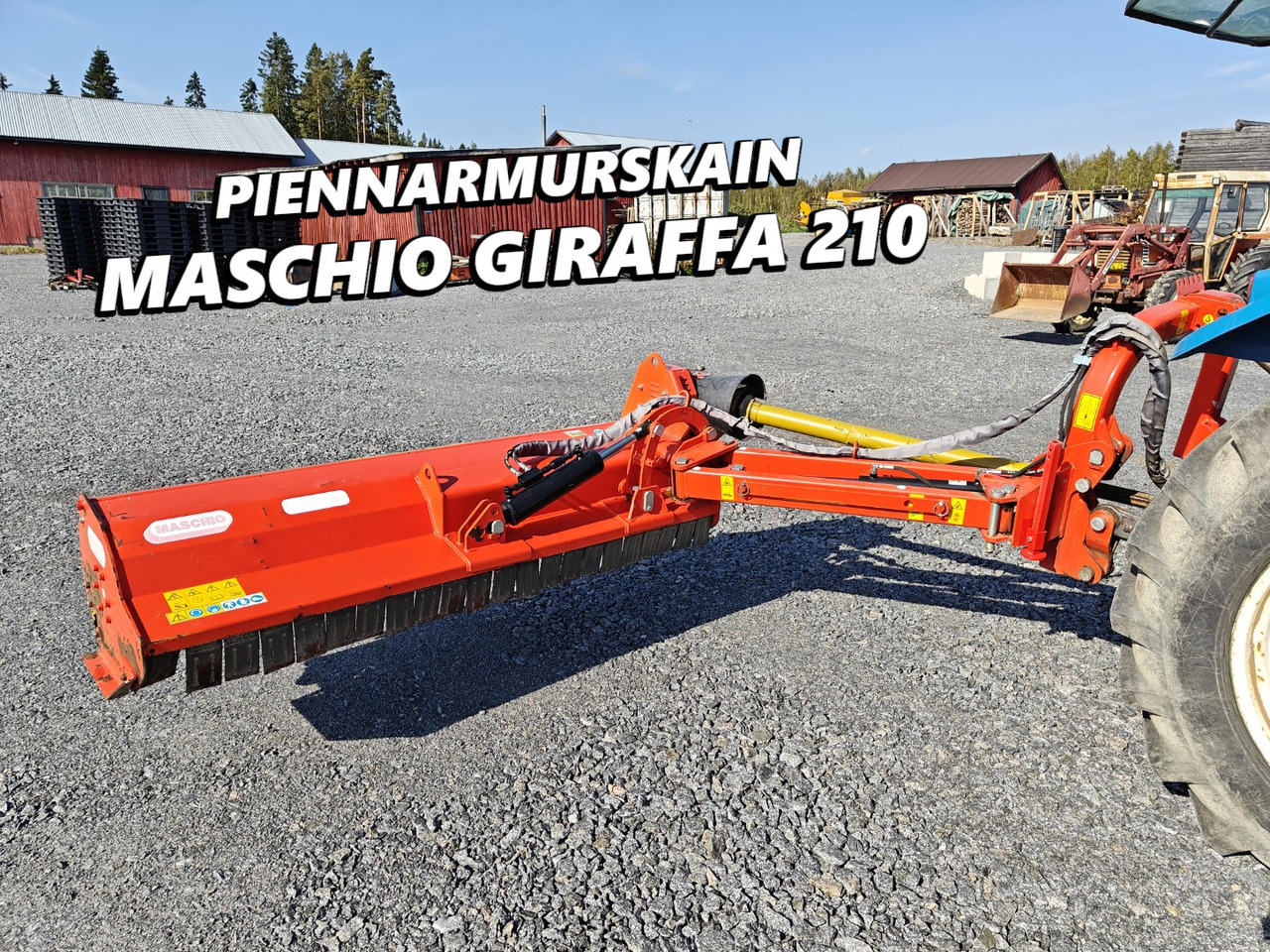 MASCHIO GASPARDO Giraffa 210 - Pļāvējs: foto 1 MASCHIO GASPARDO Giraffa 210 - Pļāvējs: foto 1