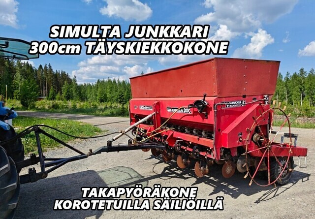 Simulta-Junkkari kylvölannoitin - 300cm - VIDEO - Sējmašīna: foto 1 Simulta-Junkkari kylvölannoitin - 300cm - VIDEO - Sējmašīna: foto 1