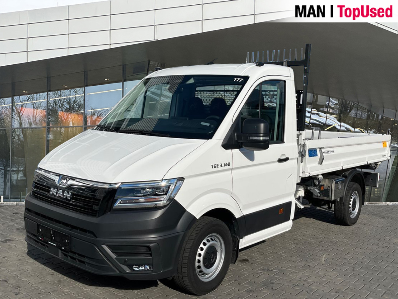 MAN TGE 3.140 4X2F SB kipper 3S Meiller Klima AHK ZV - Kravas mikroautobuss: foto 1 MAN TGE 3.140 4X2F SB kipper 3S Meiller Klima AHK ZV - Kravas mikroautobuss: foto 1