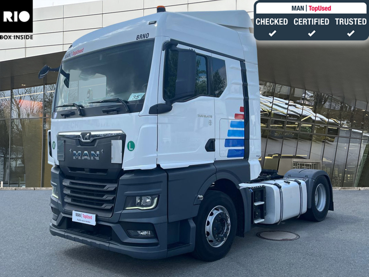 MAN TGX 18.470 4x2 BL SA Euro6 Retarder Klima ZV - Vilcējs: foto 1 MAN TGX 18.470 4x2 BL SA Euro6 Retarder Klima ZV - Vilcējs: foto 1