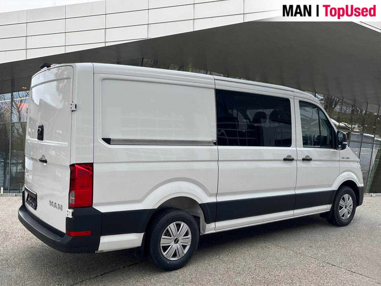 Jaunā Kravas mikroautobuss, Kravas-pasažieru furgons MAN TGE 3.180 4X2F SB: foto 12 Jaunā Kravas mikroautobuss, Kravas-pasažieru furgons MAN TGE 3.180 4X2F SB: foto 12