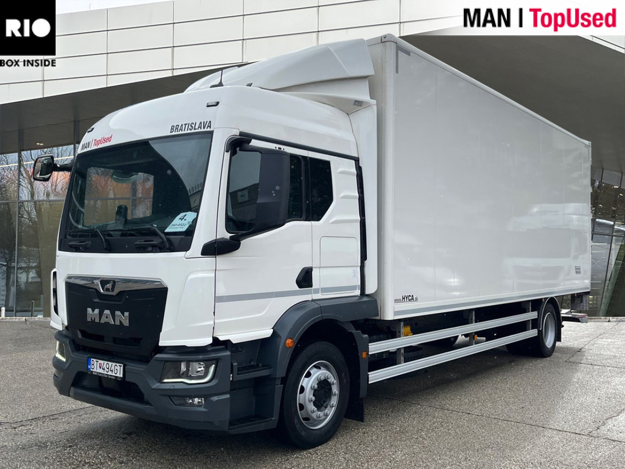 MAN TGM 18.290 4x2 BL CH Euro6 Klima AHK Luftfeder ZV - Kravas automašīna ar slēgto virsbūvi: foto 1 MAN TGM 18.290 4x2 BL CH Euro6 Klima AHK Luftfeder ZV - Kravas automašīna ar slēgto virsbūvi: foto 1