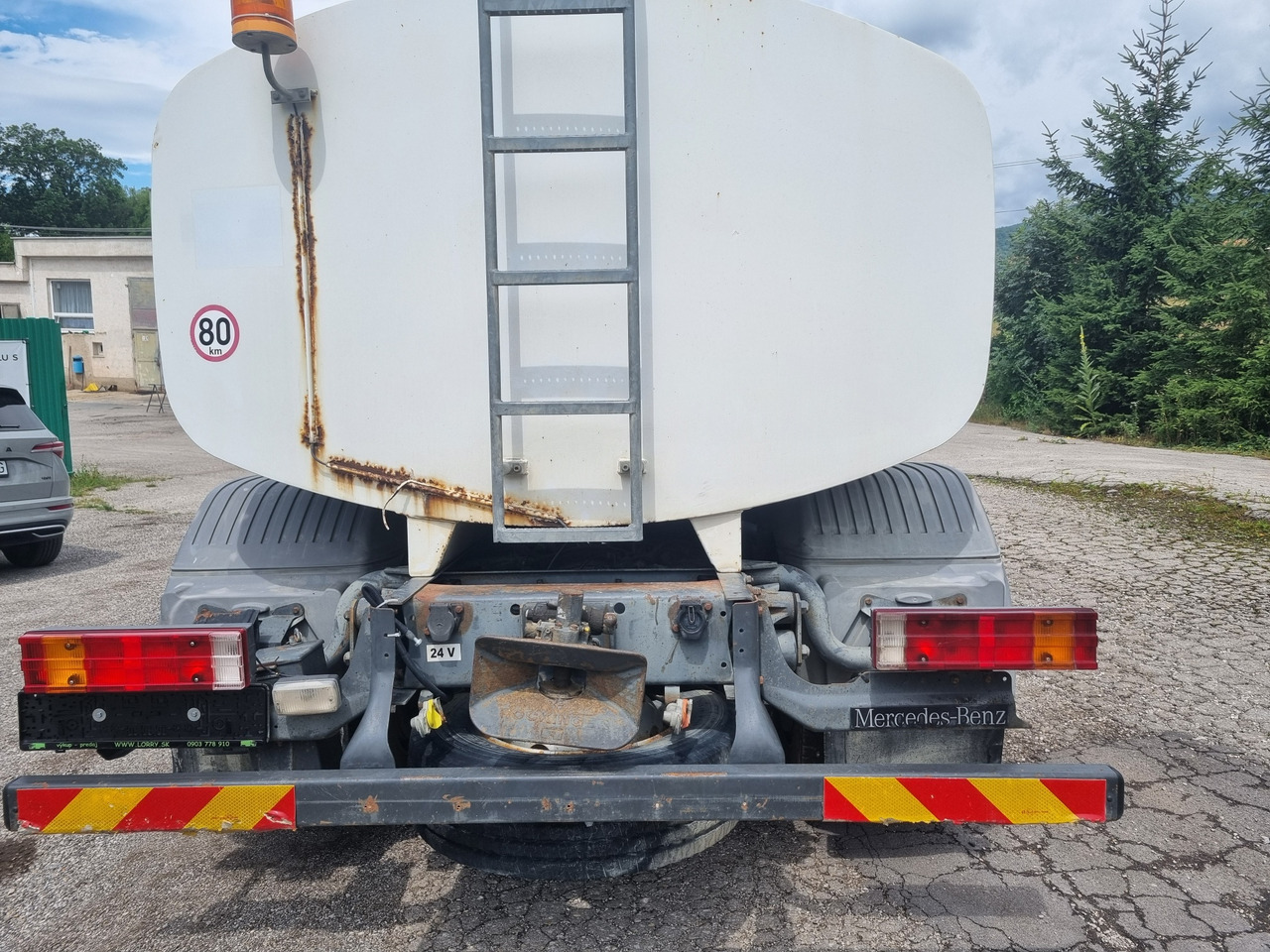 MERCEDES-BENZ ATEGO 1218 water cistern + pressure pump 20 BAR - Autocisterna: foto 5 MERCEDES-BENZ ATEGO 1218 water cistern + pressure pump 20 BAR - Autocisterna: foto 5