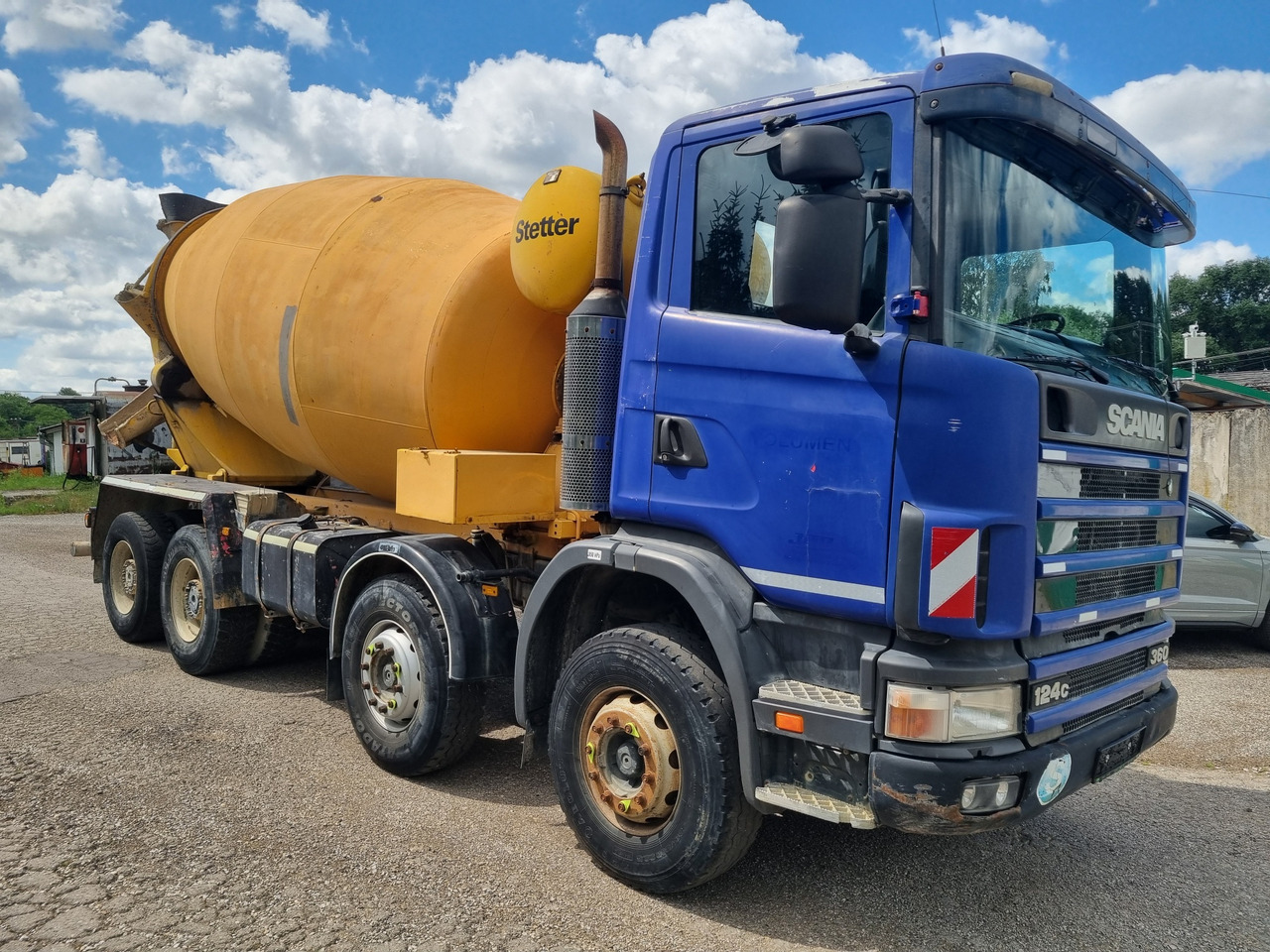SCANIA R 124 CB8X4HZ 360 mixer - Betonvedējs: foto 3 SCANIA R 124 CB8X4HZ 360 mixer - Betonvedējs: foto 3