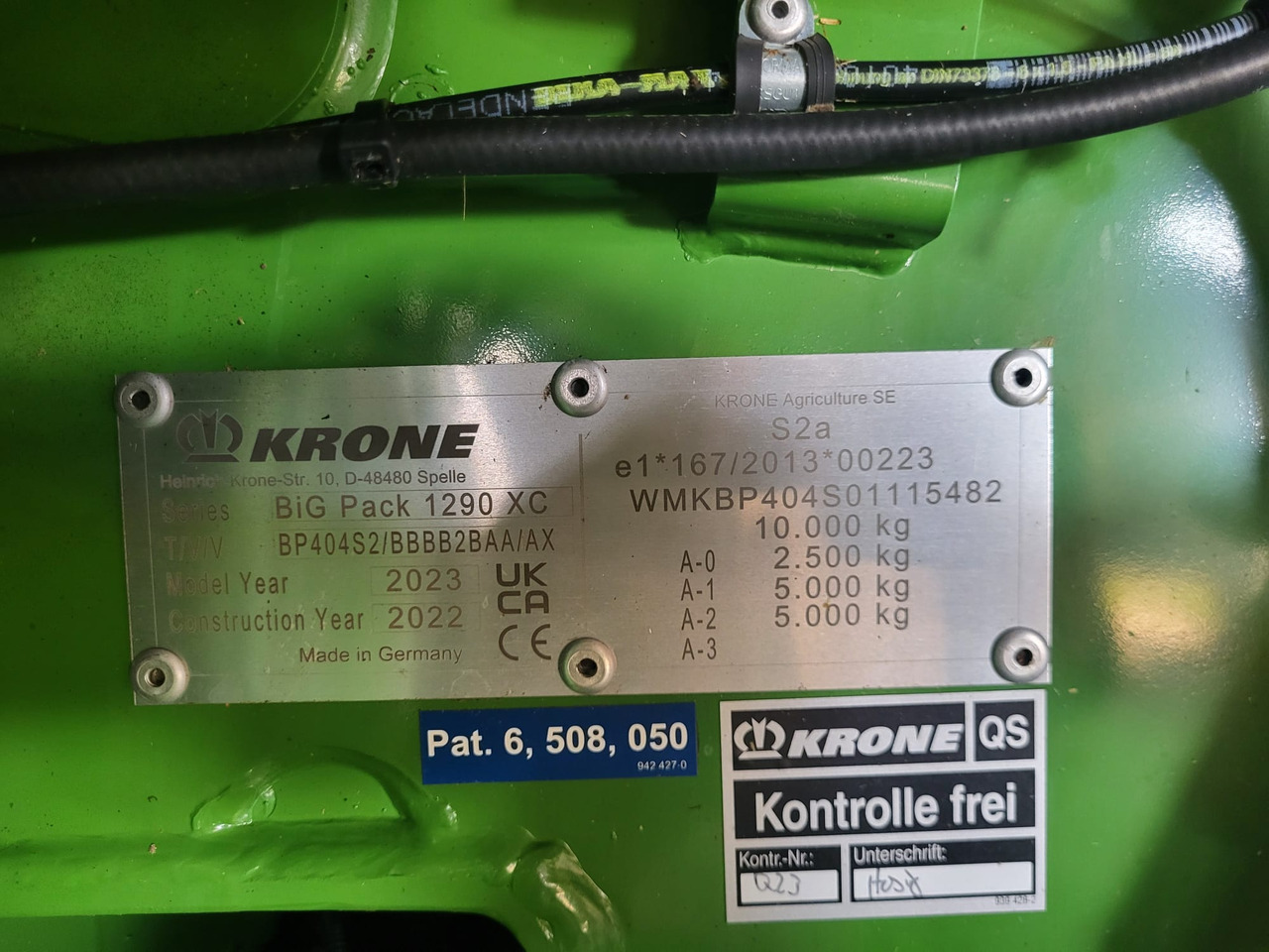 Krone 1290 HDP XC - Kīpu prese: foto 2 Krone 1290 HDP XC - Kīpu prese: foto 2