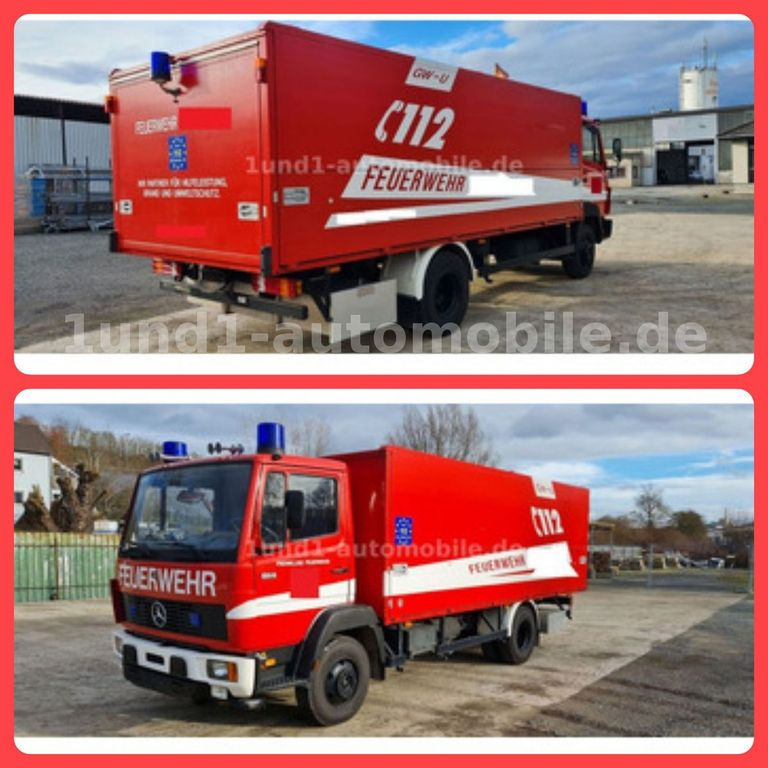 Mercedes-Benz 814 Feuerwehr GWG Edelstahl nur orig. 16.200km 814 Feuerwehr GWG Edelstahl nur orig. 16.200km - Ugunsdzēsēju mašīna: foto 1 Mercedes-Benz 814 Feuerwehr GWG Edelstahl nur orig. 16.200km 814 Feuerwehr GWG Edelstahl nur orig. 16.200km - Ugunsdzēsēju mašīna: foto 1