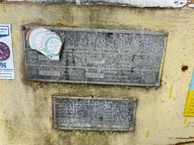 Torņa celtnis Liebherr 63K, 1991yom: foto 14 Torņa celtnis Liebherr 63K, 1991yom: foto 14