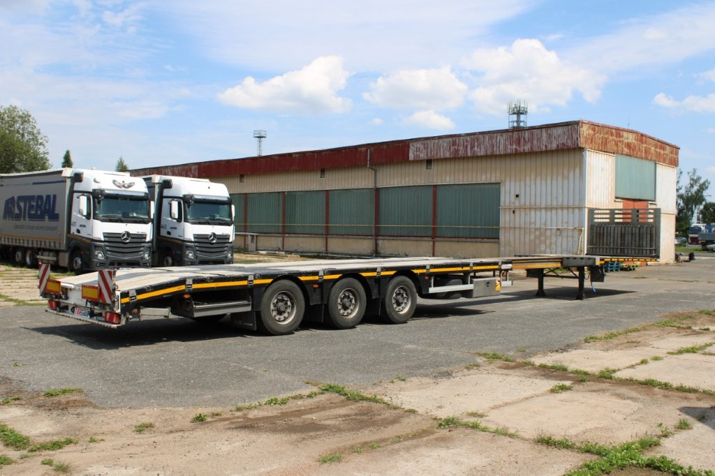Bortu puspiekabe/ Platforma FAYMONVILLE MAX TRAILER MAX 200, ZVEDACÍ, ŘÍZENÁ NÁPRAVA: foto 6