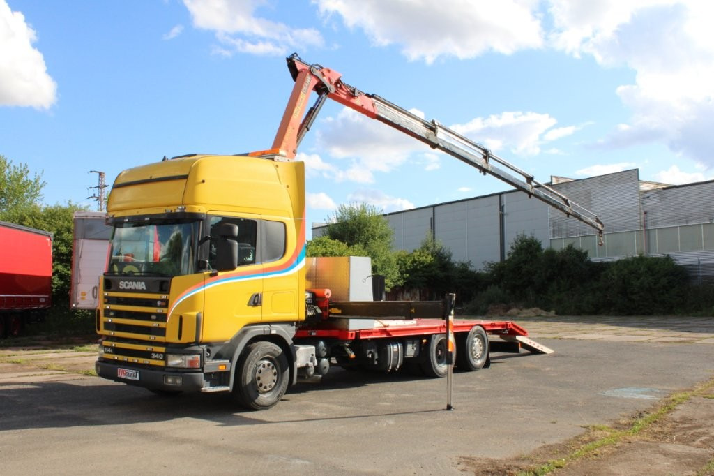 Scania R 114 LB340 6X2 L PALFINGER PK16502 - Autovedējs, Kravas auto ar manipulatoru: foto 2 Scania R 114 LB340 6X2 L PALFINGER PK16502 - Autovedējs, Kravas auto ar manipulatoru: foto 2