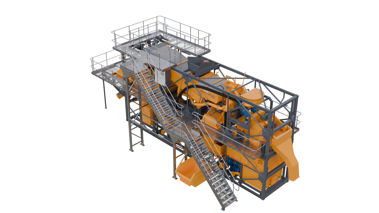 Bruce Complete Modular Twin Platform Washplant - Celtniecības tehnika: foto 2 Bruce Complete Modular Twin Platform Washplant - Celtniecības tehnika: foto 2