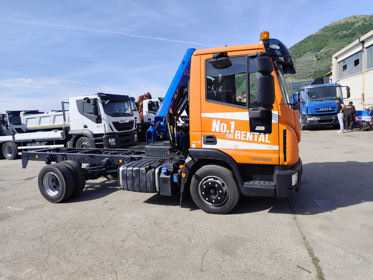 Kravas auto ar manipulatoru IVECO EUROCARGO 120-90L: foto 27