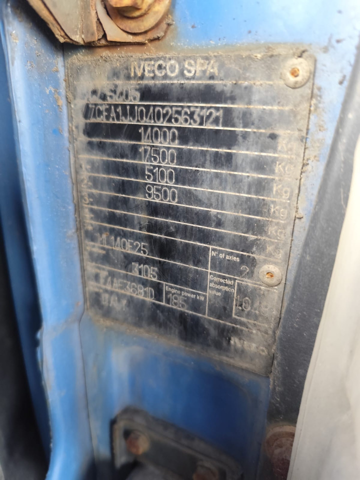 IVECO EUROCARGO 140E25 - Šasija kravas automašīna: foto 2 IVECO EUROCARGO 140E25 - Šasija kravas automašīna: foto 2