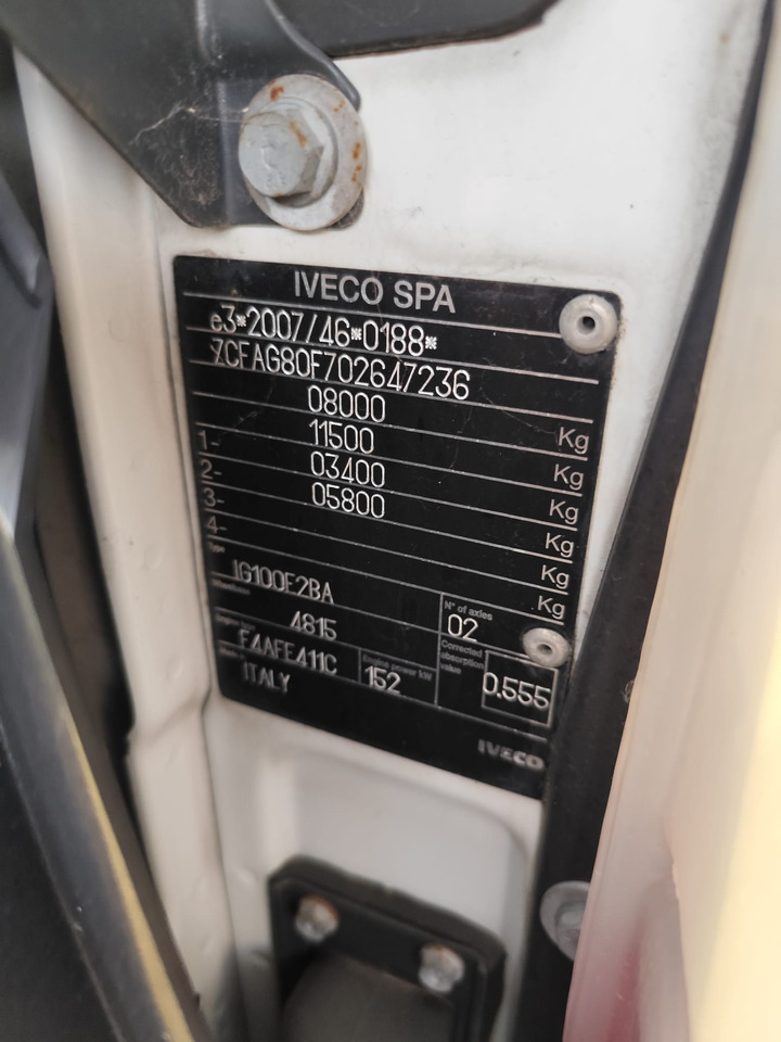IVECO EUROCARGO 80-210 - Kravas auto ar manipulatoru, Kravas automašīna pašizgāzējs: foto 2 IVECO EUROCARGO 80-210 - Kravas auto ar manipulatoru, Kravas automašīna pašizgāzējs: foto 2