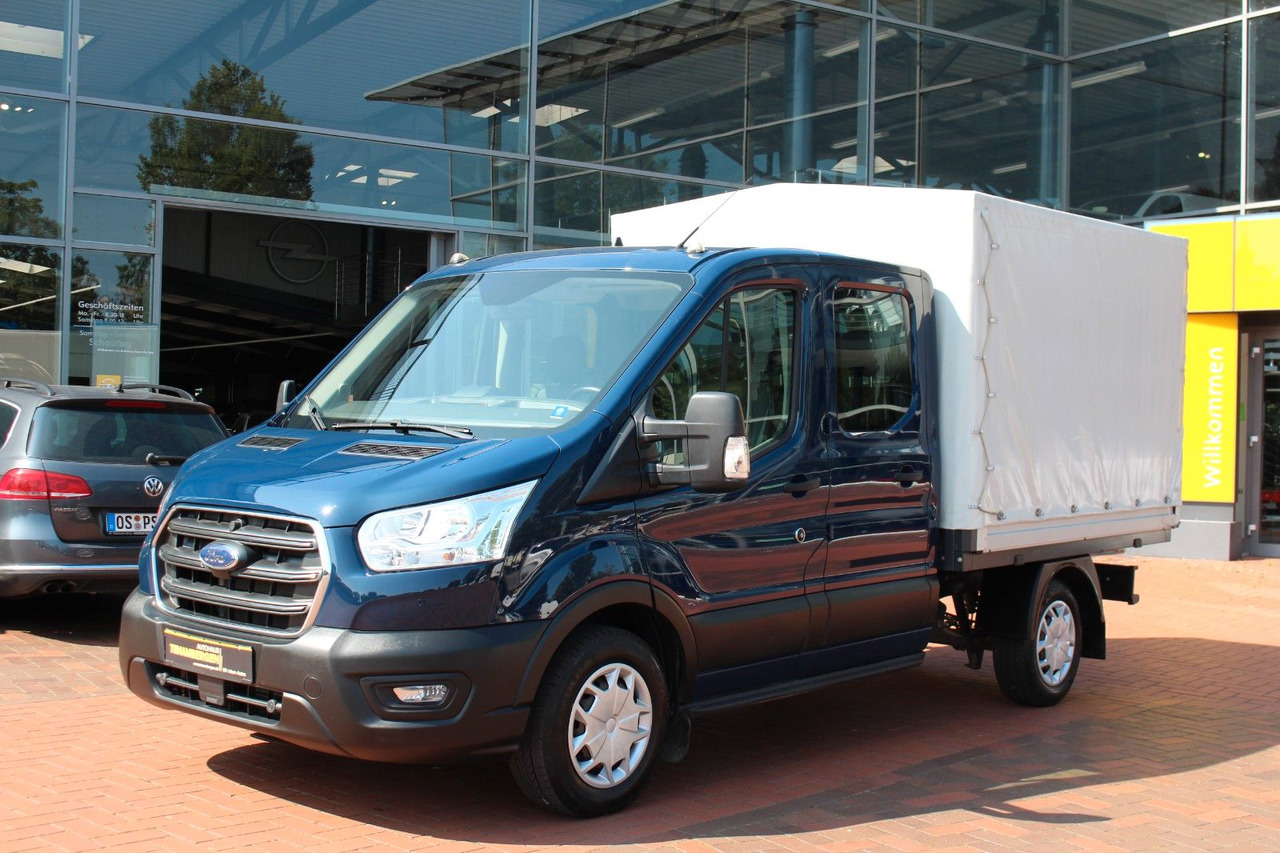 Ford Transit Pritsche 310 L2 Doka Plane el. Sitz - Furgons ar tentu, Kravas-pasažieru furgons: foto 3 Ford Transit Pritsche 310 L2 Doka Plane el. Sitz - Furgons ar tentu, Kravas-pasažieru furgons: foto 3