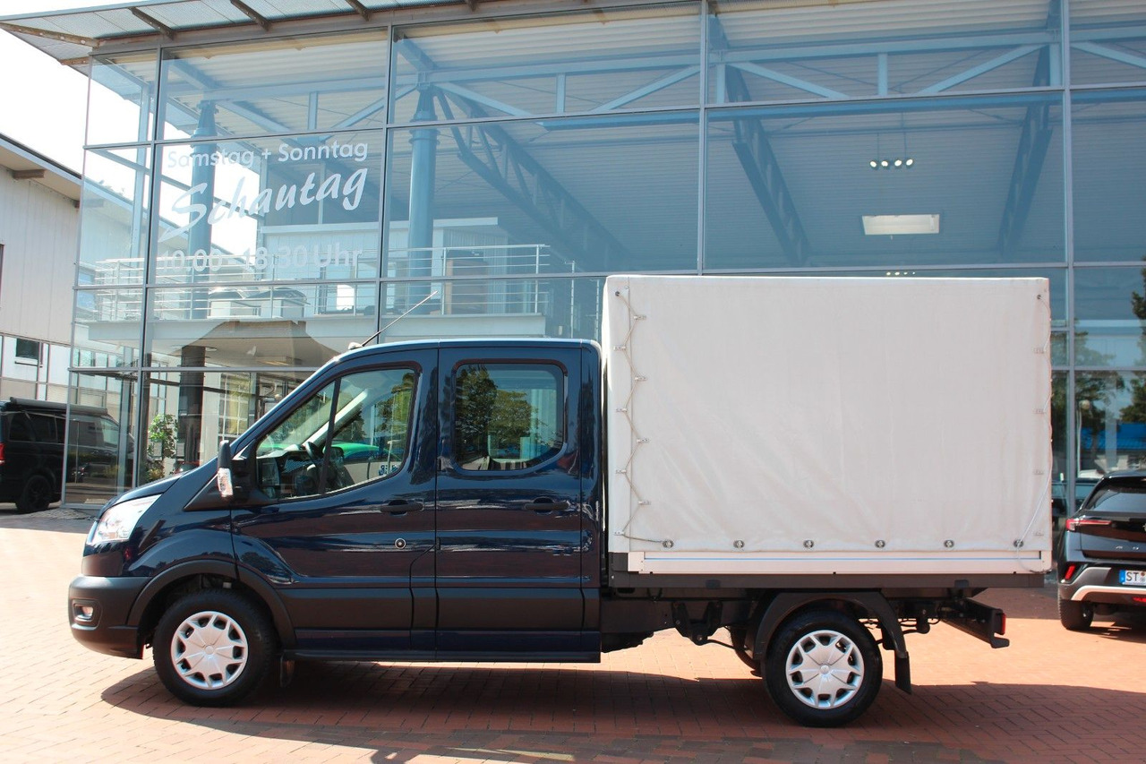 Ford Transit Pritsche 310 L2 Doka Plane el. Sitz - Furgons ar tentu, Kravas-pasažieru furgons: foto 4 Ford Transit Pritsche 310 L2 Doka Plane el. Sitz - Furgons ar tentu, Kravas-pasažieru furgons: foto 4