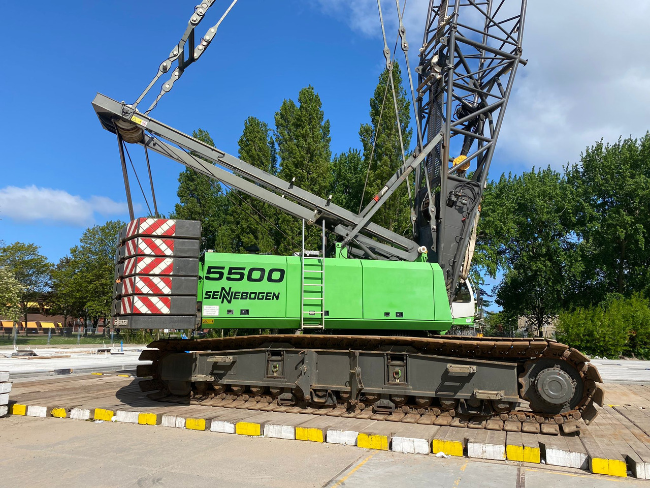 SENNEBOGEN 5500 - Kāpurķēžu celtnis: foto 3 SENNEBOGEN 5500 - Kāpurķēžu celtnis: foto 3