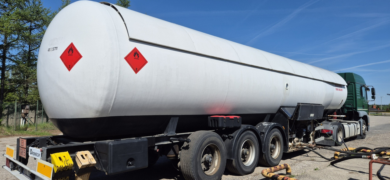 Puspiekabe cisterna DROMECH LPG/ GPL: foto 1