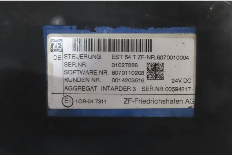 MAN TGX/TGS EST Intarder 81.25810-7032 Euro 6 - Elektroniskais vadības bloks (ECU) - Kravas automašīna: foto 2 MAN TGX/TGS EST Intarder 81.25810-7032 Euro 6 - Elektroniskais vadības bloks (ECU) - Kravas automašīna: foto 2