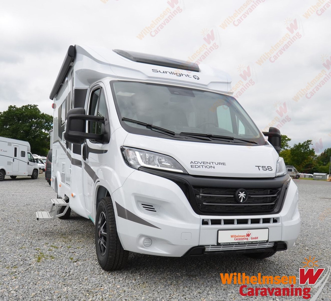 Sunlight Adventure T 58 11.883 Rabatt Safety Pak,*Voll - Daļēji integrētais kemperis: foto 1 Sunlight Adventure T 58 11.883 Rabatt Safety Pak,*Voll - Daļēji integrētais kemperis: foto 1