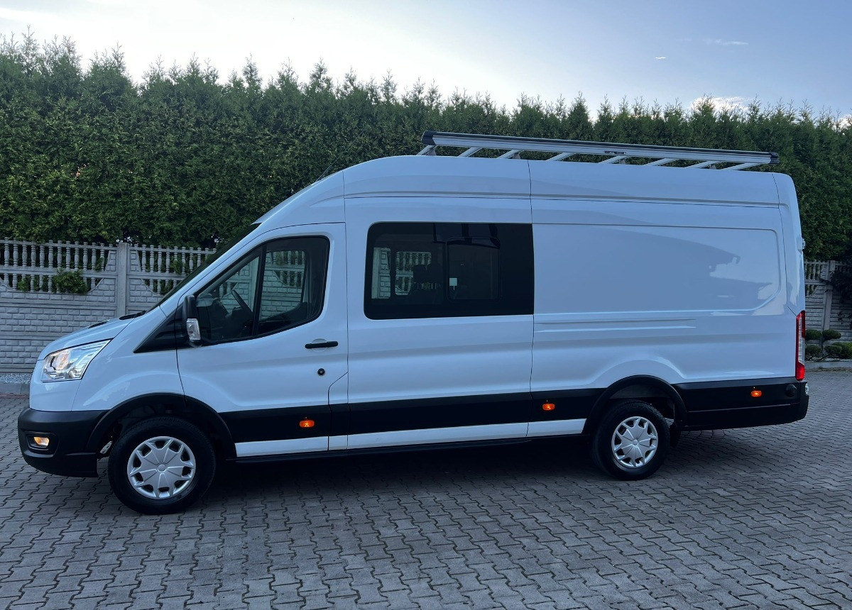 Ford Transit Brygadowy Maxi 6-osobowy 90tys. przebiegu Doka jak nowy - Kravas-pasažieru furgons: foto 4 Ford Transit Brygadowy Maxi 6-osobowy 90tys. przebiegu Doka jak nowy - Kravas-pasažieru furgons: foto 4