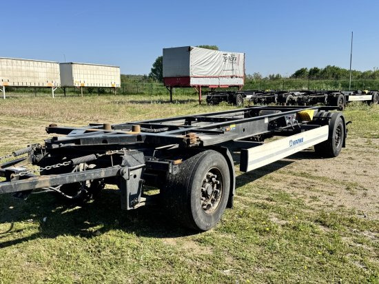 Krone AZ/DB07CLNF/18E Krone Lafette - Piekabe noņemamā virsbūve/ Konteineru vedējs: foto 1 Krone AZ/DB07CLNF/18E Krone Lafette - Piekabe noņemamā virsbūve/ Konteineru vedējs: foto 1