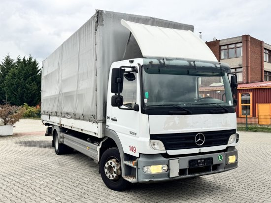 Mercedes-Benz Atego 1224 L N2 Euro 4 4x2 - Kravas automašīna ar tentu: foto 1 Mercedes-Benz Atego 1224 L N2 Euro 4 4x2 - Kravas automašīna ar tentu: foto 1