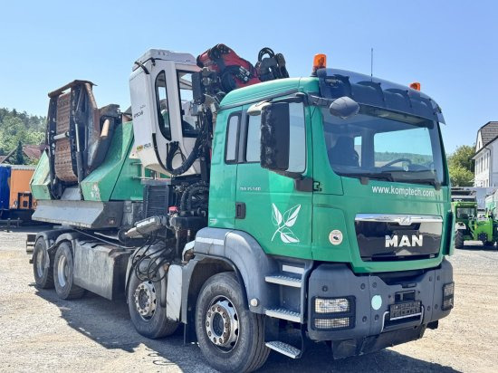 MAN TGS 35.540 8x4 mit Komptech-Zusatzeinheit - Meža tehnika, Kravas automašīna: foto 5 MAN TGS 35.540 8x4 mit Komptech-Zusatzeinheit - Meža tehnika, Kravas automašīna: foto 5