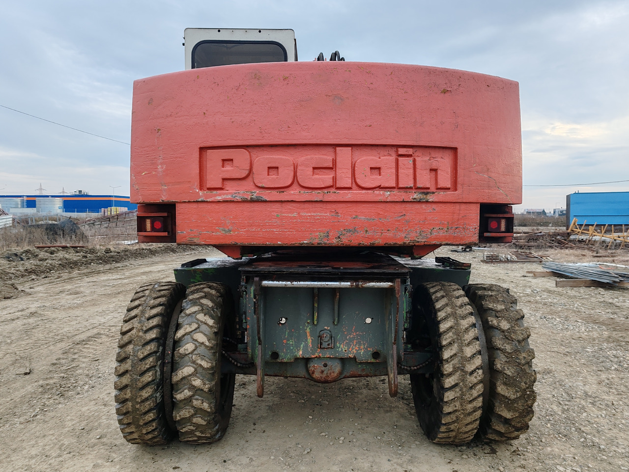 Riteņu ekskavators Case Poclain 61P: foto 6
