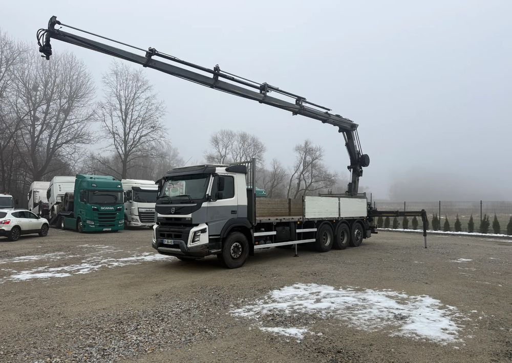 Volvo FM 410 - Bortu kravas automašīna/ Platforma, Kravas auto ar manipulatoru: foto 4 Volvo FM 410 - Bortu kravas automašīna/ Platforma, Kravas auto ar manipulatoru: foto 4