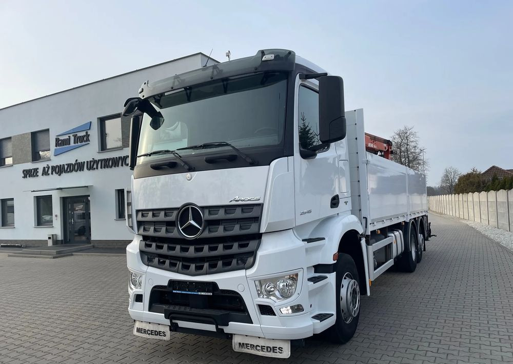 Mercedes-Benz Arocs 2545, HDS ATLAS 186.3 - PILOT - Citas iekārtas: foto 1 Mercedes-Benz Arocs 2545, HDS ATLAS 186.3 - PILOT - Citas iekārtas: foto 1