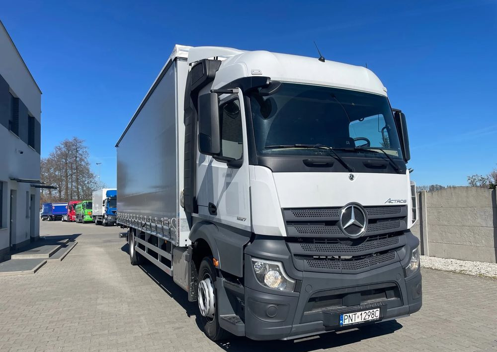 Mercedes-Benz ACTROS 1827, Firanka 9,5 m! - Kravas automašīna ar tentu: foto 2 Mercedes-Benz ACTROS 1827, Firanka 9,5 m! - Kravas automašīna ar tentu: foto 2