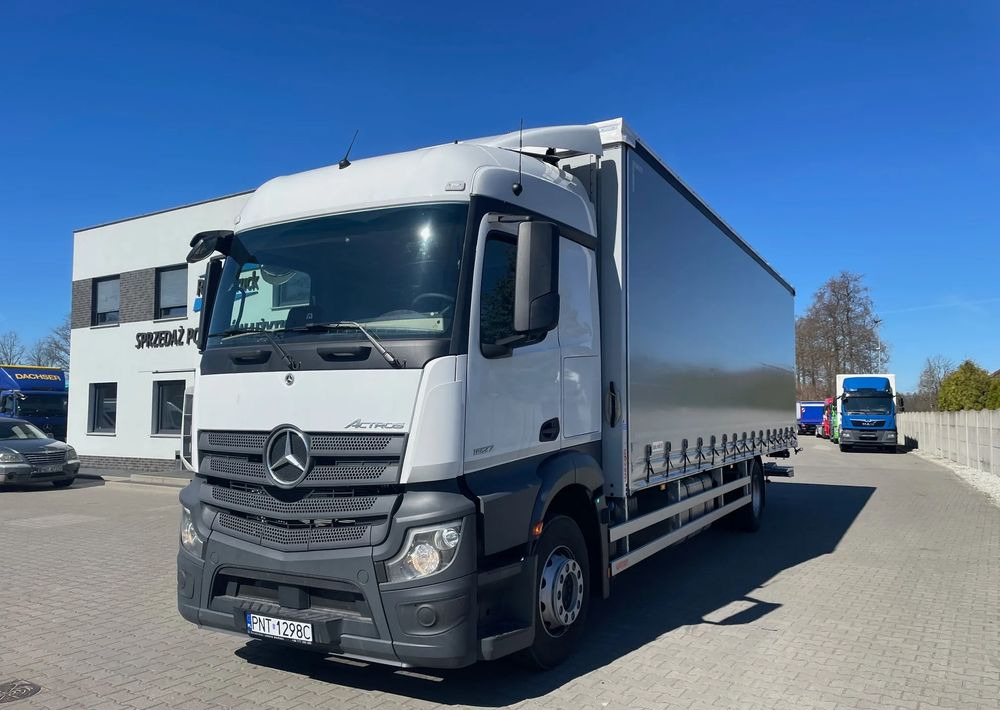 Mercedes-Benz ACTROS 1827, Firanka 9,5 m! - Kravas automašīna ar tentu: foto 1 Mercedes-Benz ACTROS 1827, Firanka 9,5 m! - Kravas automašīna ar tentu: foto 1