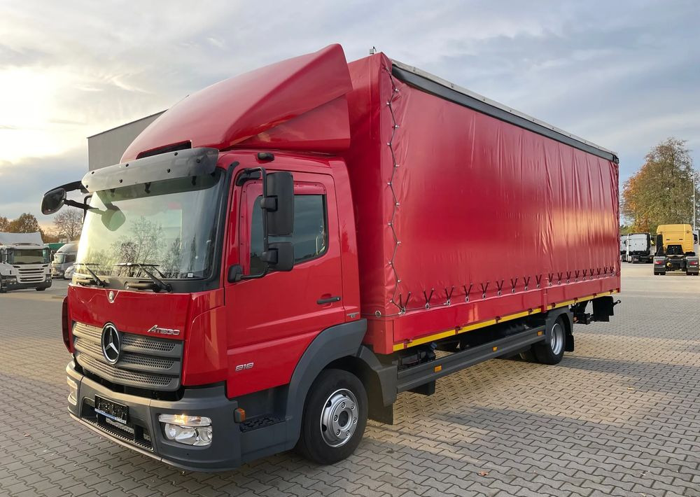 Mercedes-Benz ATEGO 818, Klima, webasto, 17 euro palet! - Kravas automašīna ar tentu: foto 2 Mercedes-Benz ATEGO 818, Klima, webasto, 17 euro palet! - Kravas automašīna ar tentu: foto 2