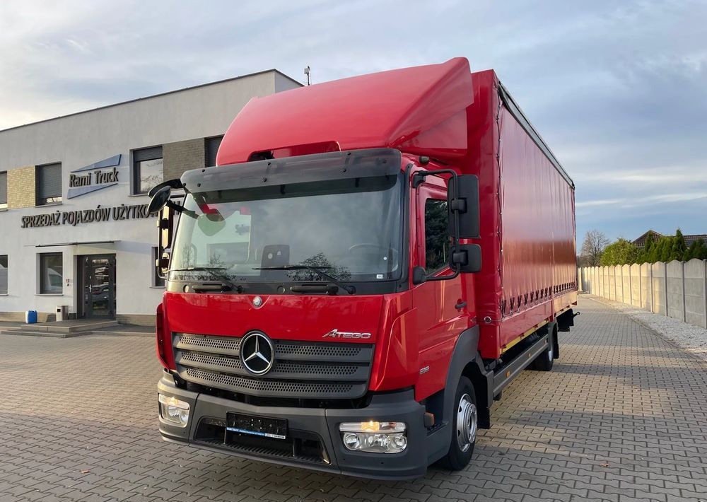 Mercedes-Benz ATEGO 818, Klima, webasto, 17 euro palet! - Kravas automašīna ar tentu: foto 1 Mercedes-Benz ATEGO 818, Klima, webasto, 17 euro palet! - Kravas automašīna ar tentu: foto 1