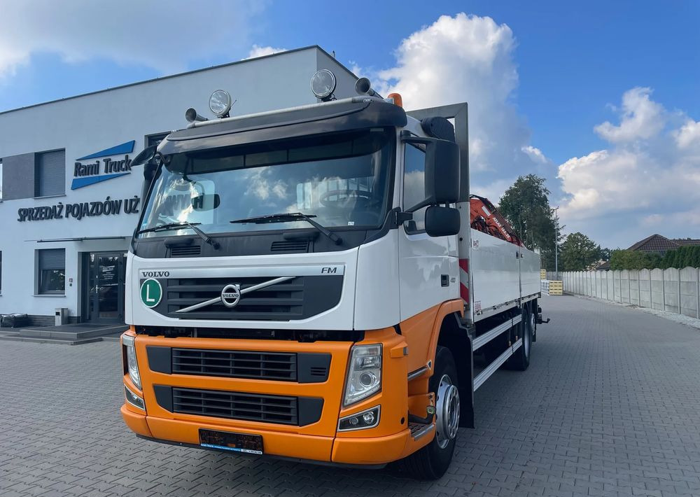 Volvo FM410 EURO 5, HDS ATLAS 165.2E-A2 RADIO STEROWANY, ZABUDOWA 7,1 m! - Bortu kravas automašīna/ Platforma, Kravas auto ar manipulatoru: foto 1 Volvo FM410 EURO 5, HDS ATLAS 165.2E-A2 RADIO STEROWANY, ZABUDOWA 7,1 m! - Bortu kravas automašīna/ Platforma, Kravas auto ar manipulatoru: foto 1
