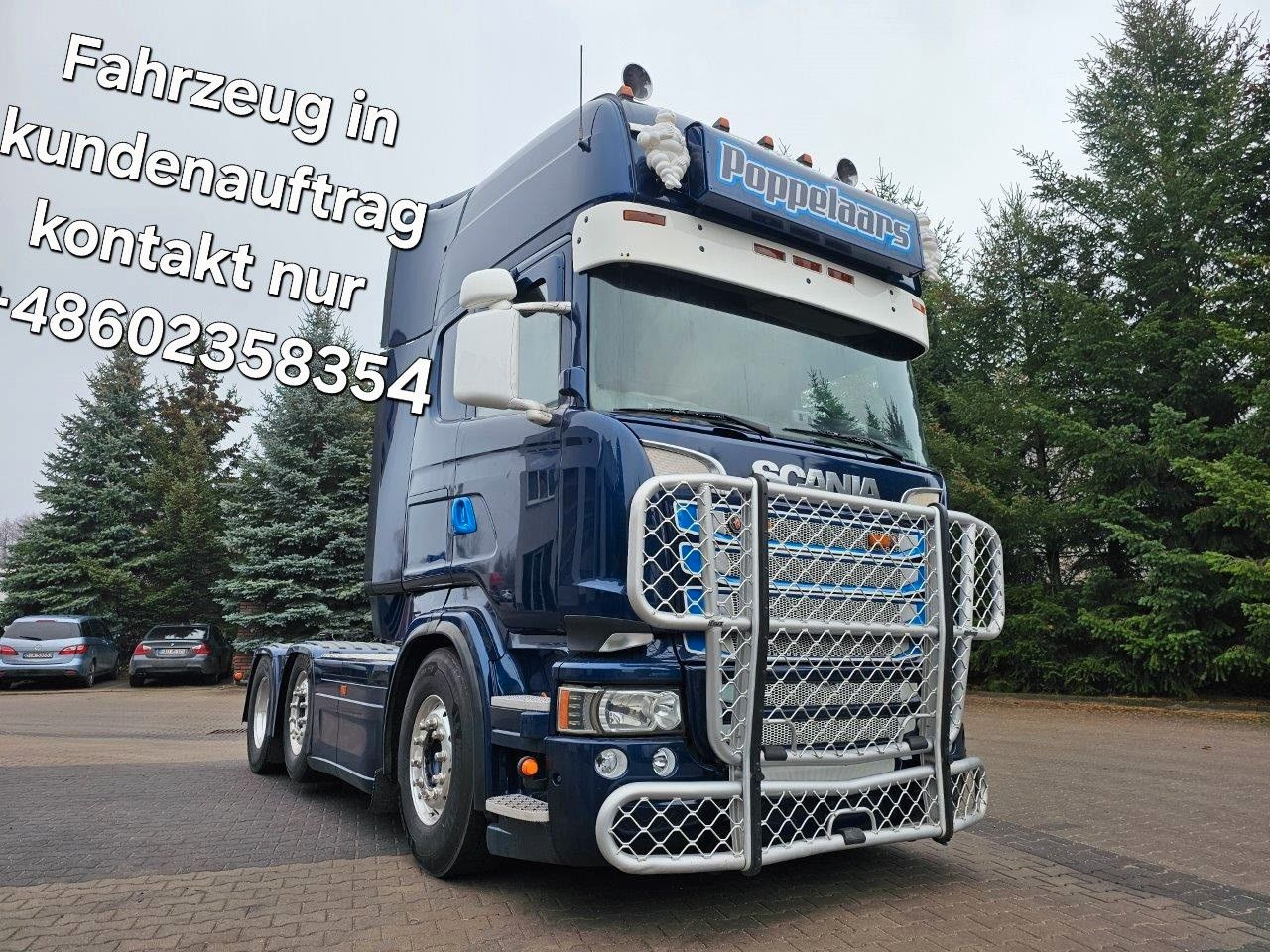Scania R520 V8 6x2 Lenk/Liftachse Vollaustattung EURO6 - Vilcējs: foto 1 Scania R520 V8 6x2 Lenk/Liftachse Vollaustattung EURO6 - Vilcējs: foto 1