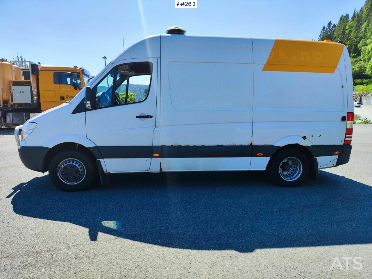 2014 Mercedes Sprinter 516CDI Wash truck. Feierabend & Fock, Steam. - Kravas mikroautobuss: foto 2 2014 Mercedes Sprinter 516CDI Wash truck. Feierabend & Fock, Steam. - Kravas mikroautobuss: foto 2