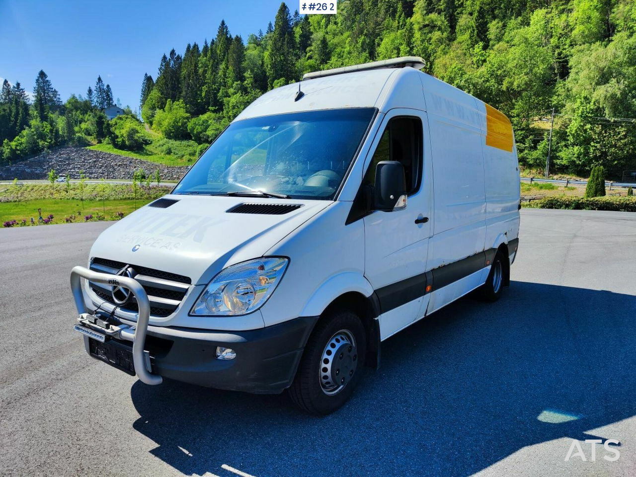 2014 Mercedes Sprinter 516CDI Wash truck. Feierabend & Fock, Steam. - Kravas mikroautobuss: foto 1 2014 Mercedes Sprinter 516CDI Wash truck. Feierabend & Fock, Steam. - Kravas mikroautobuss: foto 1