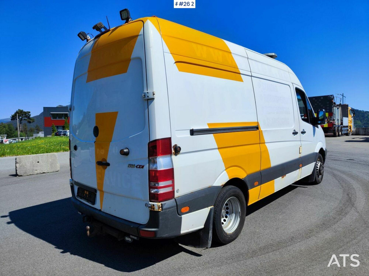 2014 Mercedes Sprinter 516CDI Wash truck. Feierabend & Fock, Steam. - Kravas mikroautobuss: foto 4 2014 Mercedes Sprinter 516CDI Wash truck. Feierabend & Fock, Steam. - Kravas mikroautobuss: foto 4