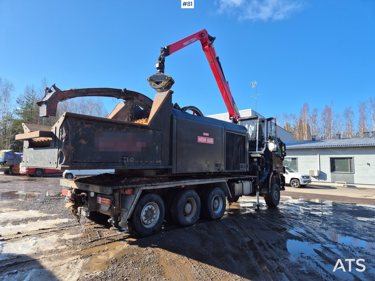 Jenz HEM 820 Autohakkuri sekä nostin - Šķeldotājs: foto 3 Jenz HEM 820 Autohakkuri sekä nostin - Šķeldotājs: foto 3