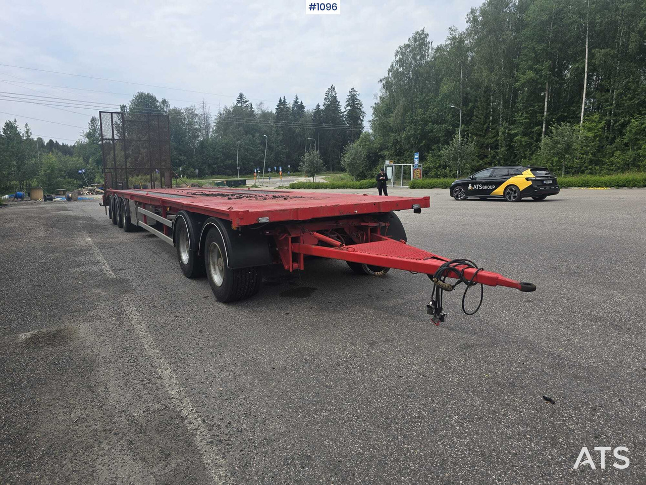 Kome 5-Akselinen lavetti - Piekabe zema profila platforma: foto 5 Kome 5-Akselinen lavetti - Piekabe zema profila platforma: foto 5